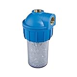 Filtro Antical Calentadores. Incluye: carcasa de filtro y carga de piedras de polifosfatos. Evita incrustaciones de cal en calderas y calentadores. Bbagua