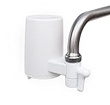 Tappwater Essential - Sistema de Filtración para grifo - Filtra cloro, sedimentos, oxido, nitratos, pesticidas y elimina mal sabor y olor. Filtro de agua para grifo