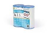 Intex 29002 - Cartucho para filtros para piscinas, 2 unidades